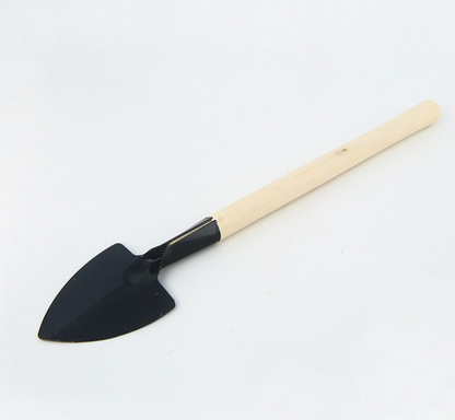 3-Piece Gardening Tool Kit with Wooden Handles – Shovel, Rake, and Hoe for Yard Care