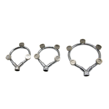 High-Pressure Stainless Steel Multi-Nozzle Sprayer - Efficient Garden Irrigation Attachment