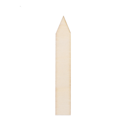 Reusable Wooden Plant Markers – Writable Labels for Garden & Balcony Herbs