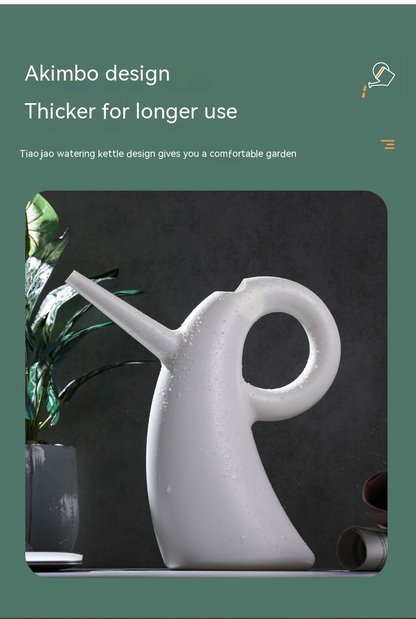 Watering Basin with Long Spout - Elegant Design for Accurate Plant Watering