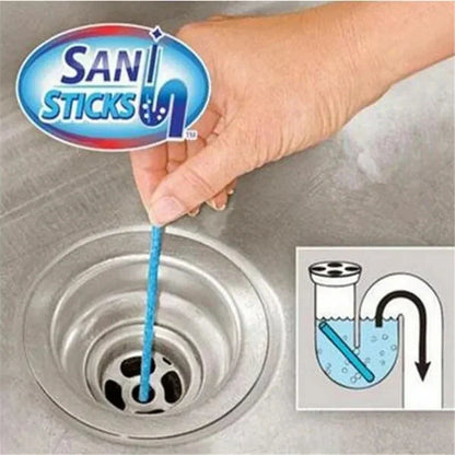 Pipe Freshener Sticks | Odor-Free Drain Cleaner Bars