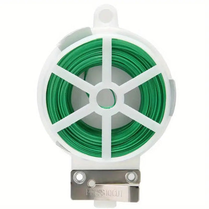 Plant Support Twist Tie Roll – 50m Garden Wire for Securing and Training Plants