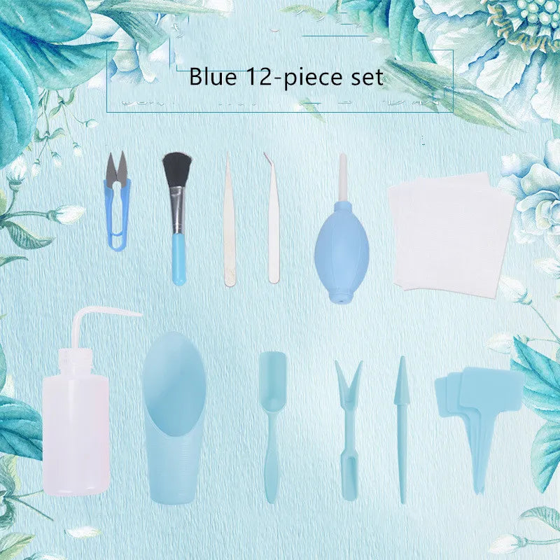 Succulent Planting Tool Kit - Complete Set for Care and Gardening