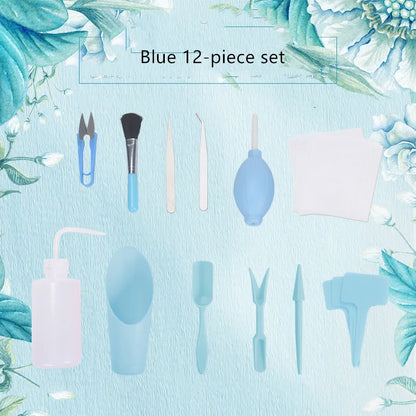 Succulent Planting Tool Kit - Complete Set for Care and Gardening