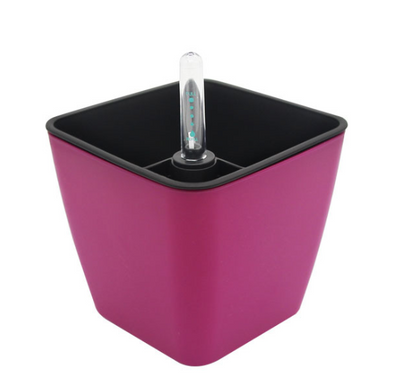 Self-Watering Flower Pot with Built-In Irrigation System – Indoor and Outdoor Planter for Easy Plant Care