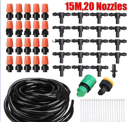 Automatic Drip Irrigation System - Efficient Watering Kit for Garden Plants