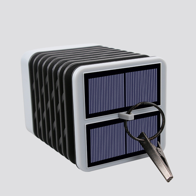 Solar LED Garden Lantern with Grooved Pattern – Stylish Outdoor Lighting for Garden and Patio
