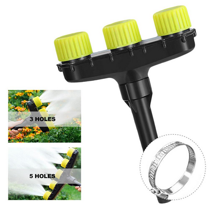 Multi-Spray Garden Hose Nozzle – Versatile Watering Tool for Garden Maintenance