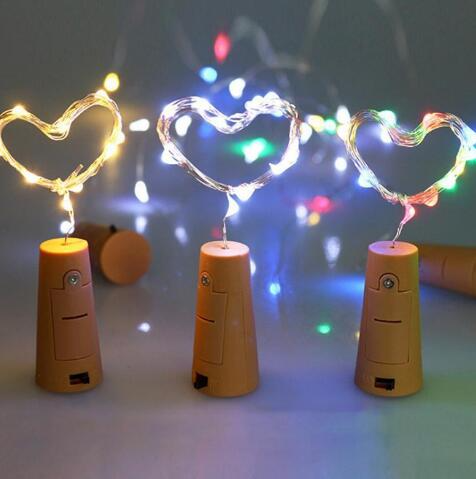 LED Bottle Lights – Decorative Wire Fairy Lights for Creative DIY Projects and Lighting