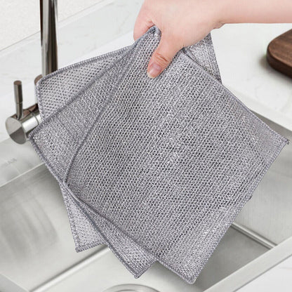 Silver-Infused Dishwashing Cloths