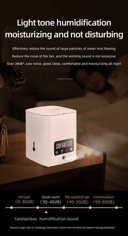 All-in-One Smart Hydroponic Planter with Desk Lamp, Diffuser, and Calendar – Multifunctional Indoor Plant Pot