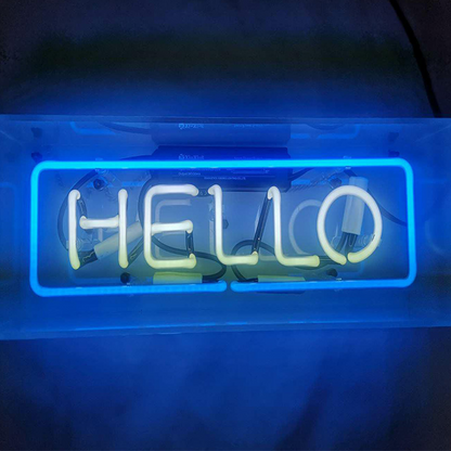 Acrylic Neon Light Sign – LED Table Lamp for Living Room & Bedroom Decor