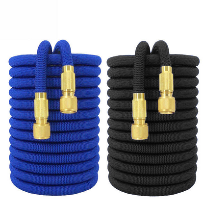 Telescoping High-Pressure Garden Hose – Flexible Irrigation Watering Tube