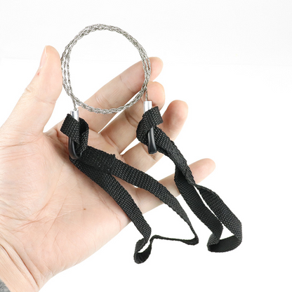 Compact Outdoor Wire Saw – Portable Tool for Gardening and Wilderness Adventures