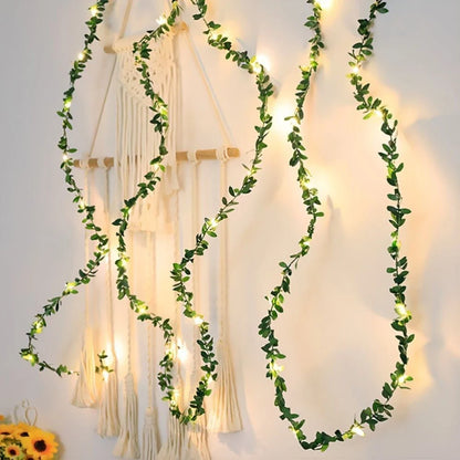 LED Vine Lights with Ivy Design – Decorative Fairy Lights for Indoor and Outdoor Decoration