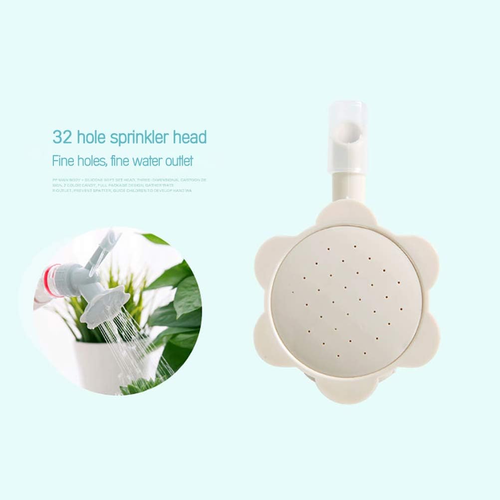 2-in-1 Double-Cap Spray Nozzle Bottle – Compact Mini Irrigation Spray Head for Garden Use