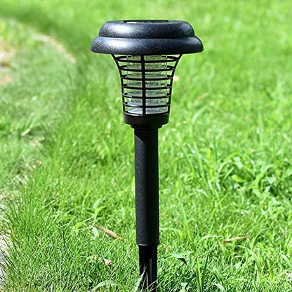 Solar Mosquito Killer Lamp with LED Light – Waterproof Insect Trap and UV Mosquito Repellent for Garden