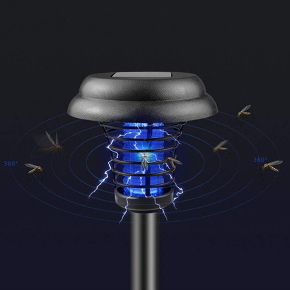 Solar Mosquito Killer Lamp with LED Light – Waterproof Insect Trap and UV Mosquito Repellent for Garden