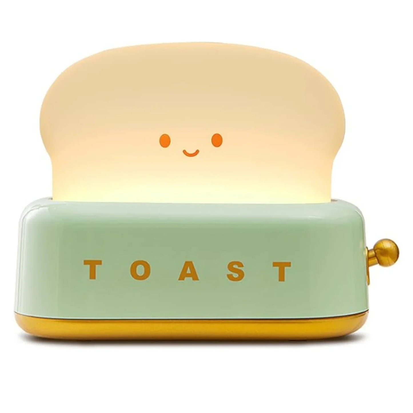 Cozy Glow - Kawaii Toast LED Night Light For Bedroom Ambience