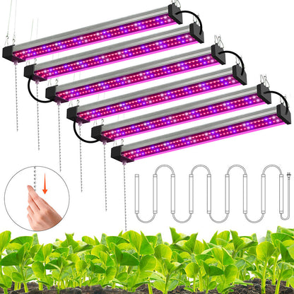 Full Spectrum LED Grow Light with Adjustable Pull Switch – Ideal for Promoting Plant Growth