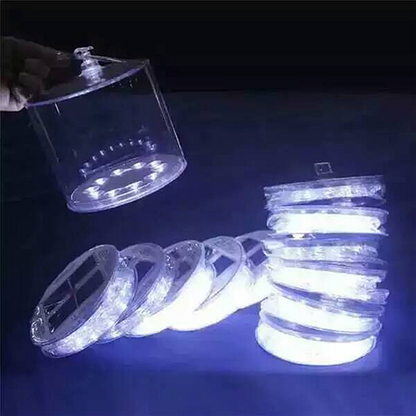 Solar-Powered Portable Garden Lamp – Foldable LED Outdoor Lighting for Yard and Patio