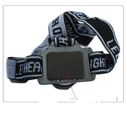 Waterproof LED Headlamp for Outdoor Activities – Ideal for Fishing, Camping, and Cycling