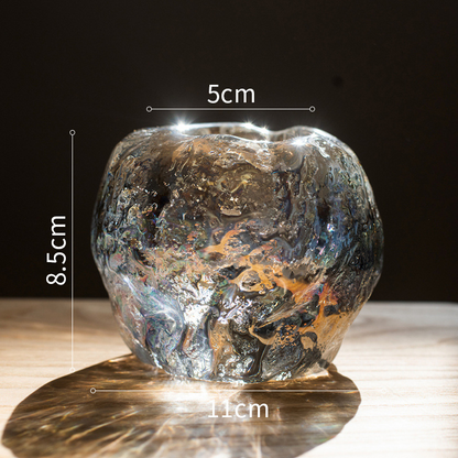 Clear Glass Tealight Holder – Elegant Candle Holder for Soft and Cosy Lighting