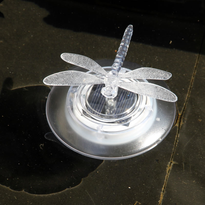 Solar Garden Lights with Butterfly and Dragonfly – Color-Changing LED Pond Ornaments