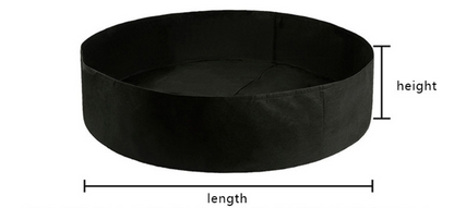 Circular Plant Growth Bag - Durable Garden Container for Healthy Plant Development