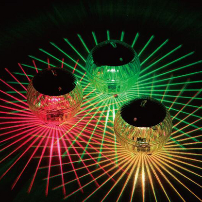 Solar Led Garden Spheres - Waterproof Solar Lights for Outdoor Decoration and Pond Lighting