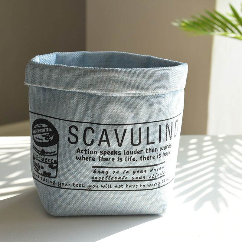 Stylish Printed Fabric Plant Pot – Multi-Use Storage Solution for Plants and Home Décor