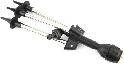 Automatic Rotating Garden Sprinkler with Adjustable Tripod - Efficient Lawn Watering System