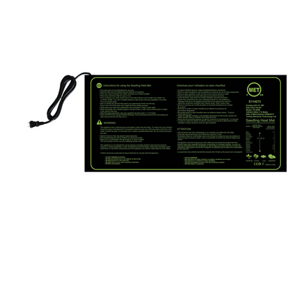 Plant Seedling Heat Mat - Temperature Regulator for Faster Germination and Growth