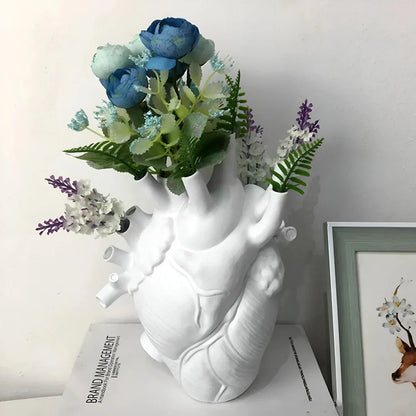 Classical Heart-Shaped Vase