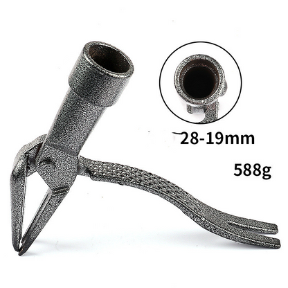 4-Claw Weed Puller - Durable Iron Garden Tool for Efficient Root Removal