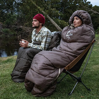 Ultralight Insulated Sleeping Bag for Camping - Cold Weather Outdoor Sleeping Bag