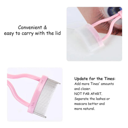 Professional Lash Separator Comb For Flawless Clump-Free Lashes