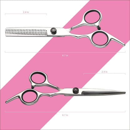 Professional Haircutting Set | Precision Scissors For Styling & Thinning
