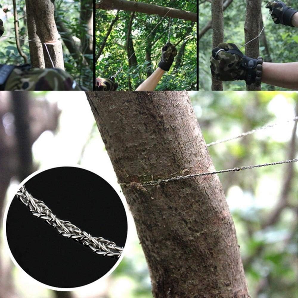 Compact Outdoor Wire Saw – Portable Tool for Gardening and Wilderness Adventures