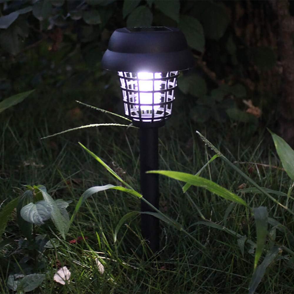 Solar Mosquito Killer Lamp with LED Light – Waterproof Insect Trap and UV Mosquito Repellent for Garden