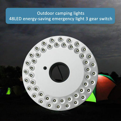 Portable Solar LED Camping Lantern – Hanging Light for Outdoor Adventures