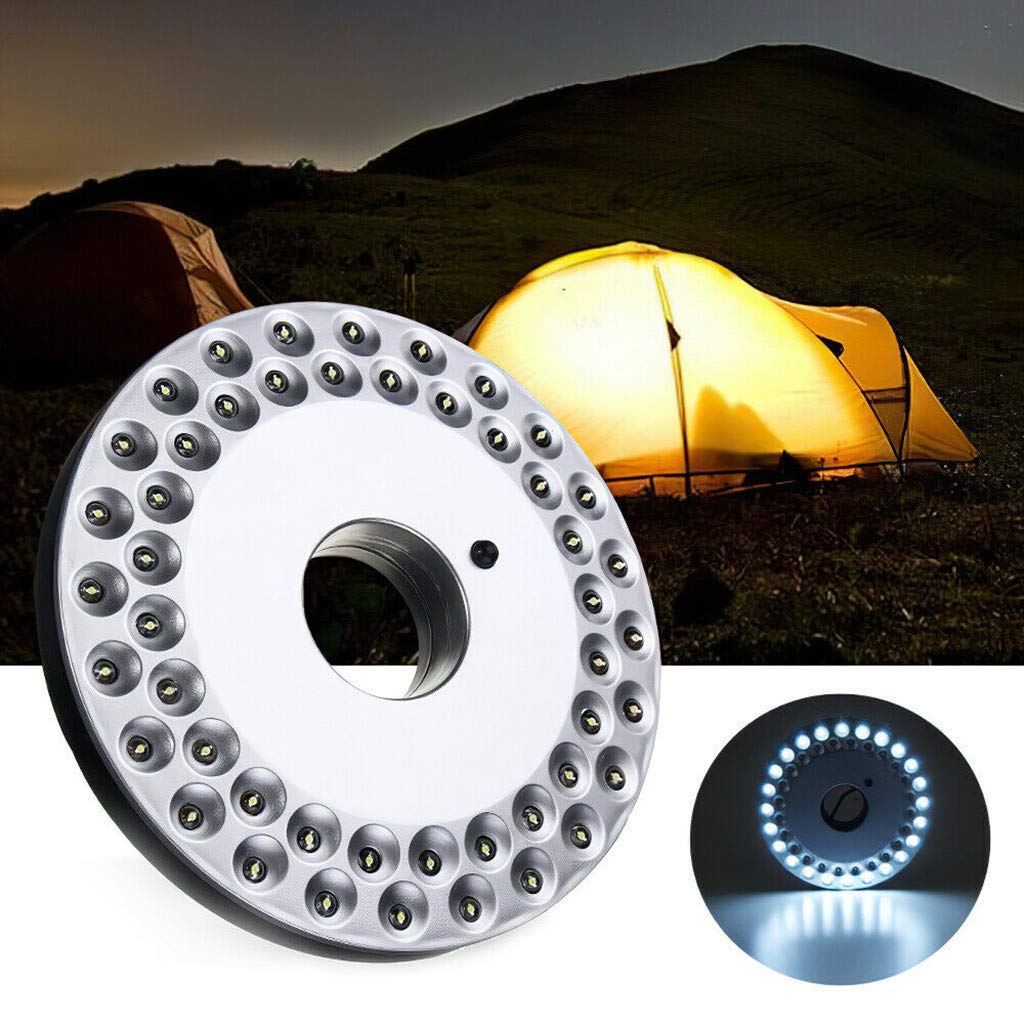 Portable Solar LED Camping Lantern – Hanging Light for Outdoor Adventures
