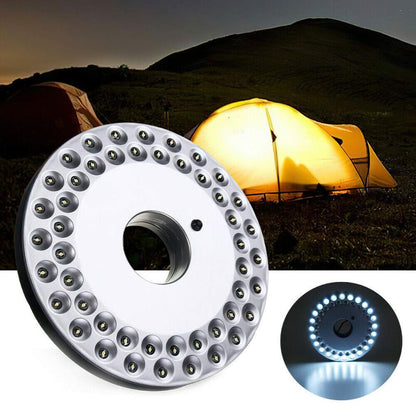 Portable Solar LED Camping Lantern – Hanging Light for Outdoor Adventures