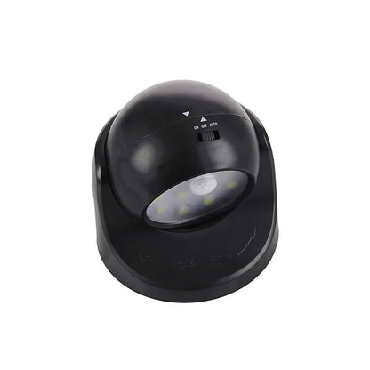 Battery-Powered Round LED Spotlight