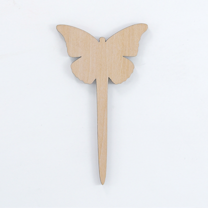 Reusable Wooden Plant Markers – Writable Labels for Garden & Balcony Herbs