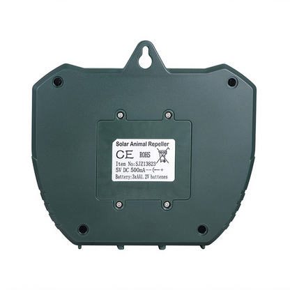Solar-Powered Ultrasonic Pest Repeller - Effective Animal Control for Garden Protection