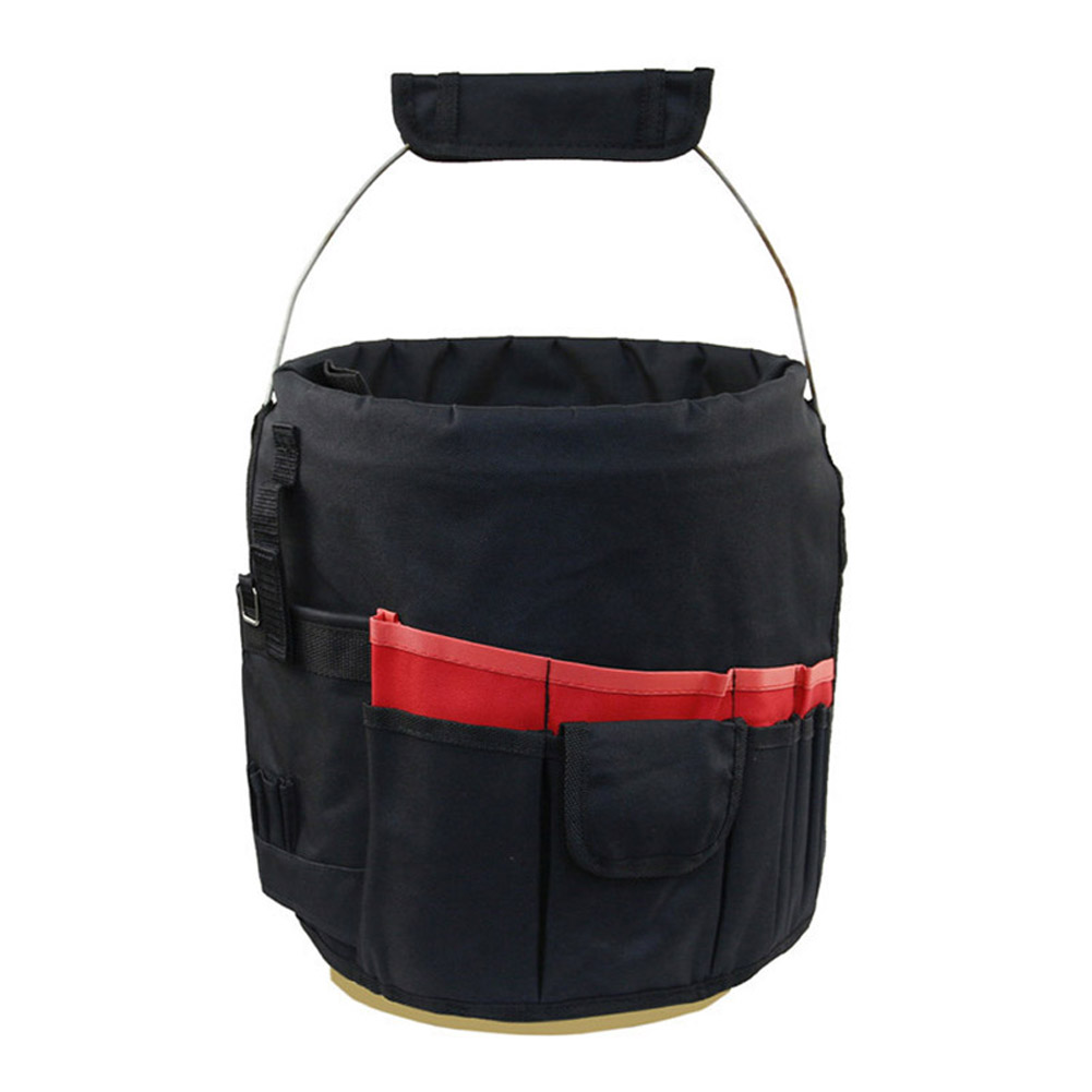 42-Pocket Garden Tool Storage Bag - Spacious Organizer for Outdoor Tools