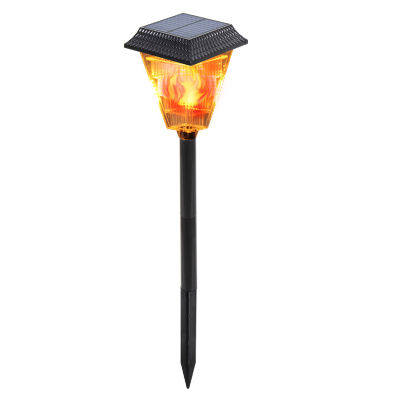 Solar Led Path Lights with Crystal Light Effect - Waterproof Outdoor Lighting for Garden and Driveway