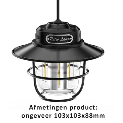 Rechargeable LED Camping Lamp with Hanging Hook