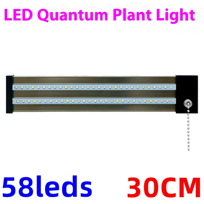 Full Spectrum LED Grow Light with Adjustable Pull Switch – Ideal for Promoting Plant Growth